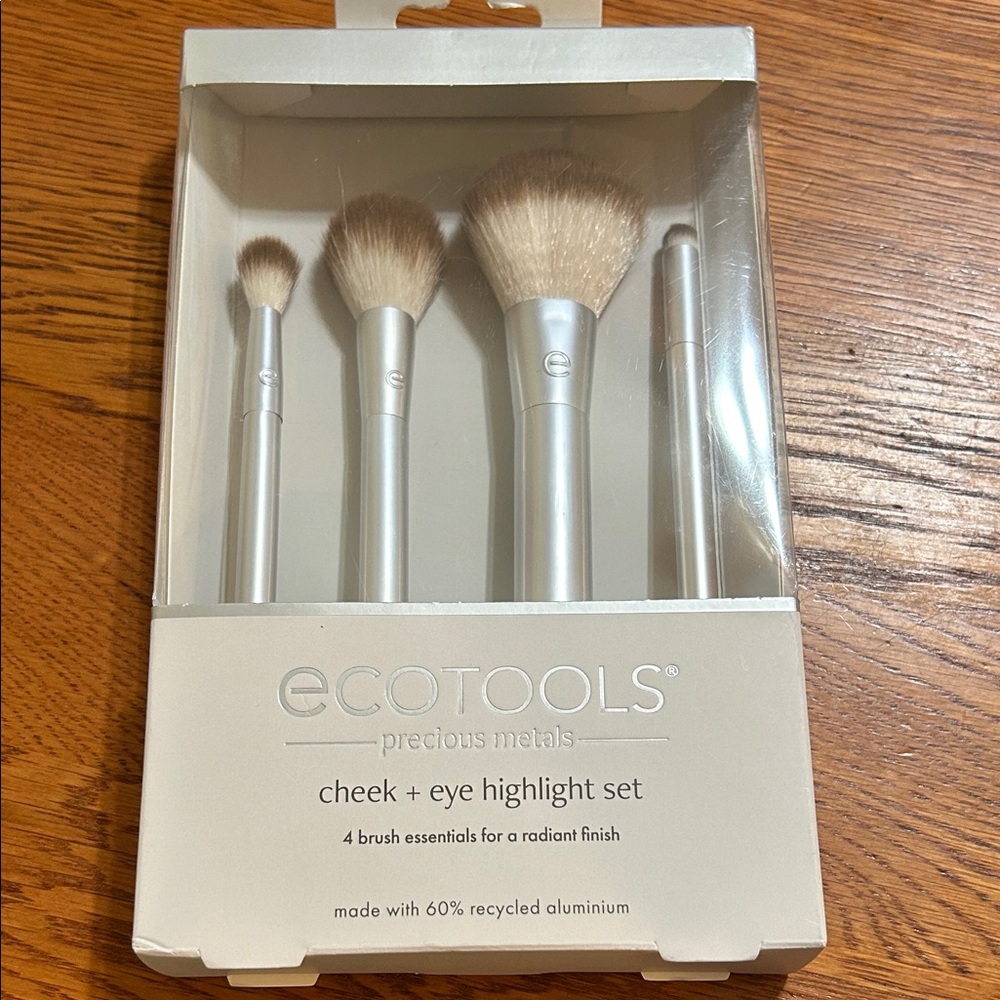 EcoTools precious metals Cheek and Eye highlight set-NIB
